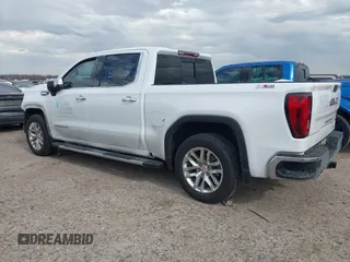 2020 GMC Sierra 1500 SLT z VIN 3GTU9DED1LG451500, wystawiony jako IAAI lot #41351345 z przebiegiem 53 576 mil mil oraz . Historia ofert i sprzedaży dostępna na DreamBid. Obrazek 3.