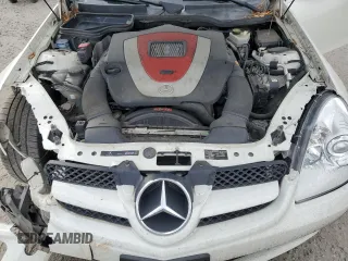 2009 Mercedes-Benz SLK 280 z VIN WDBWK54F19F190559, wystawiony jako Copart lot #55647235 z przebiegiem 77 945 mil mil oraz Szkody całkowita. Historia ofert i sprzedaży dostępna na DreamBid. Obrazek 11.