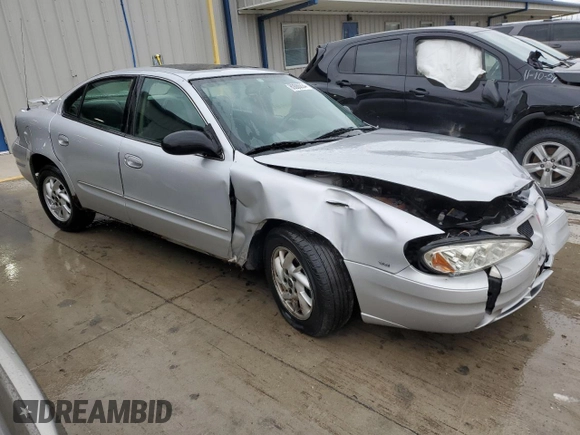 2004 Pontiac Grand Am SE1 with VIN 1G2NF52E74M703513, listed as a Copart auction lot 80686834 with 157,889 mi miles and Salvage Title. Bid and sale history available at carsss.com. Image 4.