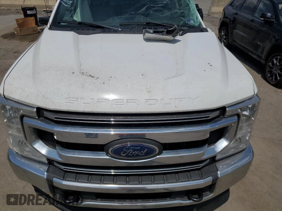 2021 Ford F-250 XL with VIN 1FT7X2BN7MED02683, listed as a Copart auction lot 62526155 with Not provided miles and Salvage title. Bid and sale history available at DreamBid. Image 11.