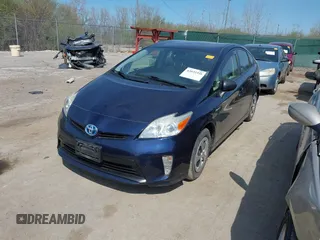 2013 Toyota Prius One with VIN JTDKN3DU0D0351571, listed as a IAAI auction lot 42033388 with 270,161 mi miles and . Bid and sale history available at DreamBid. Image 6.