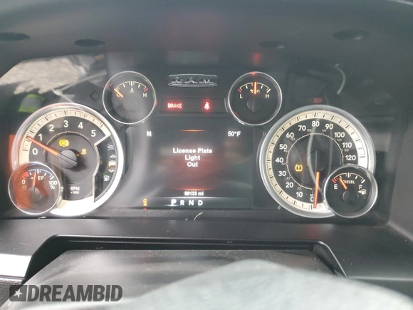 2015 Ram 2500 Laramie with VIN 3C6UR5FL8FG662572, listed as a Copart auction lot 42235485 with 89,133 mi miles and Salvage Title. Bid and sale history available at carsss.com. Image 9.