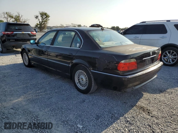 2001 BMW 7 Series 740iL с VIN WBAGH83441DP29663, выставлен на аукционе Copart как лот 55772005 с пробегом Не указан миль и Чистый • Clean title. История ставок и продаж доступна на DreamBid. Изображение 2.
