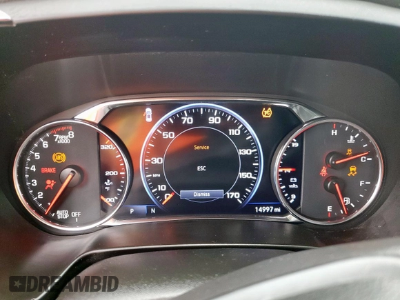 2024 Chevrolet Blazer RS with VIN 3GNKBERS0RS138137, listed as a Copart auction lot 57655375 with 14,997 mi miles and Clean title. Bid and sale history available at DreamBid. Image 9.