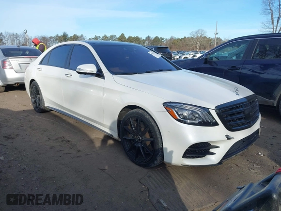 2018 Mercedes-Benz S 560 with VIN WDDUG8DB1JA418379, listed as a IAAI auction lot 41604377 with 71,993 mi miles and . Bid and sale history available at carsss.com. Image 13.