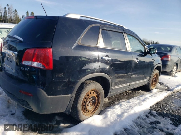 2013 Kia Sorento EX with VIN 5XYKUDA2XDG344908, listed as a Copart auction lot 51639355 with 190,766 mi miles and Salvage title. Bid and sale history available at DreamBid. Image 3.