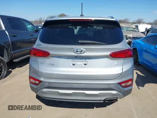 2020 Hyundai Santa Fe Essential with VIN 5NMS2CAD2LH285861, listed as a IAAI auction lot 41663398 with 37,756 mi miles. Bid and sale history available at carsss.com. Image 16.