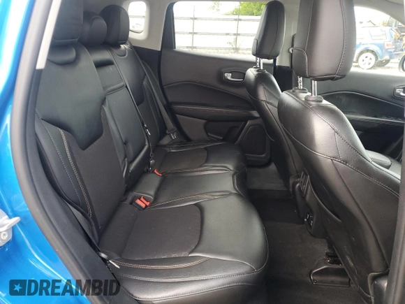 2018 Jeep Compass Altitude with VIN 3C4NJDBB1JT393536, listed as a Copart auction lot 57958345 with 67,612 mi miles and Clean title. Bid and sale history available at DreamBid. Image 10.