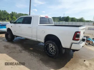 2019 Ram 2500 Laramie with VIN 3C6UR5NL0KG703482, listed as a Copart auction lot 61204515 with 109,720 mi miles and Salvage title. Bid and sale history available at DreamBid. Image 2.