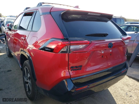 2021 Toyota RAV4 Prime SE with VIN JTMAB3FV7MD038388, listed as a Copart auction lot 40927343 with 10,137 mi miles. Bid and sale history available at carsss.com. Image 2.