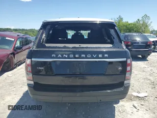 2014 Land Rover Range Rover HSE with VIN SALGS2VF9EA125378, listed as a Copart auction lot 57880525 with 73,330 mi miles and Salvage title. Bid and sale history available at DreamBid. Image 6.