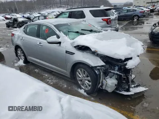 2015 Kia Optima EX with VIN 5XXGN4A71FG433773, listed as a Copart auction lot 43358985 with 53,262 mi miles and Salvage Title. Bid and sale history available at carsss.com. Image 4.