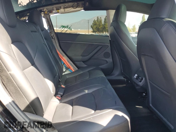 2023 Tesla Model 3 with VIN 5YJ3E1EA4PF562792, listed as a Copart auction lot 55994165 with 17,234 mi miles and Salvage title. Bid and sale history available at DreamBid. Image 10.