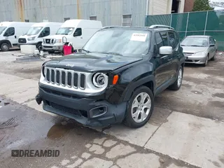 2015 Jeep Renegade Limited with VIN ZACCJADT3FPC34091, listed as a IAAI auction lot 42182599 with 100,610 mi miles and . Bid and sale history available at DreamBid. Image 2.