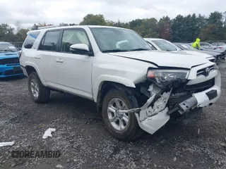 2024 Toyota 4Runner SR5 Premium with VIN JTENU5JR5R6218655, listed as a IAAI auction lot 40615924 with 9,497 mi miles and . Bid and sale history available at DreamBid. Image 1.