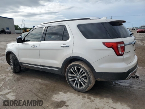 2016 Ford Explorer Platinum с VIN 1FM5K8HT3GGC30965, выставлен на аукционе Copart как лот 58735995 с пробегом 105 703 миль миль и Списание • Salvage title. История ставок и продаж доступна на DreamBid. Изображение 2.
