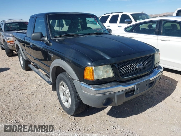 2002 Ford Ranger XL Fleet with VIN 1FTZR45E42PB55766, listed as a IAAI auction lot 41667553 with 270,812 mi miles. Bid and sale history available at carsss.com. Image 1.