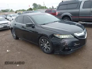 2015 Acura TLX z VIN 19UUB1F31FA004114, wystawiony jako IAAI lot #42366372 z przebiegiem 163 358 mil mil oraz . Historia ofert i sprzedaży dostępna na DreamBid. Obrazek 1.
