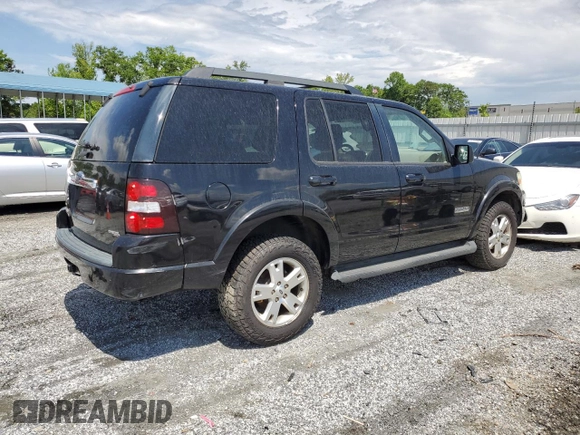 2007 Ford Explorer XLT with VIN 1FMEU63E27UA69789, listed as a Copart auction lot 54572795 with 203,686 mi miles and Salvage title. Bid and sale history available at DreamBid. Image 3.