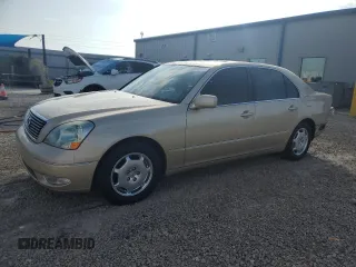 2002 Lexus LS 430 z VIN JTHBN30F220082055, wystawiony jako Copart lot #84630514 z przebiegiem 130 849 mil mil oraz Szkoda całkowita • Salvage title. Historia ofert i sprzedaży dostępna na DreamBid. Obrazek 1.