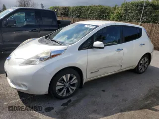 2014 Nissan LEAF SV с VIN 1N4AZ0CP0EC334351, выставлен на аукционе Copart как лот 50013615 с пробегом 75 530 миль миль и Списание • Salvage title. История ставок и продаж доступна на DreamBid. Изображение 1.
