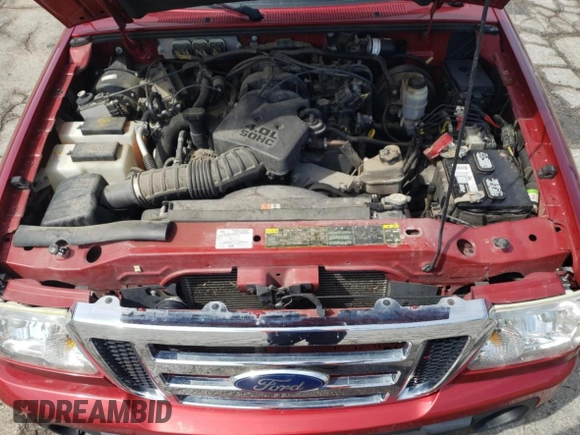 2011 Ford Ranger XL with VIN 1FTKR1EE3BPB03822, listed as a Copart auction lot 52162725 with 109,401 mi miles and Salvage title. Bid and sale history available at DreamBid. Image 11.