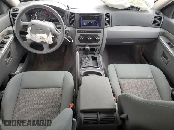 2007 Jeep Grand Cherokee Laredo z VIN 1J8GR48K37C617623, wystawiony jako Copart lot #55875115 z przebiegiem 117 588 mil mil oraz Szkoda całkowita • Salvage title. Historia ofert i sprzedaży dostępna na DreamBid. Obrazek 8.