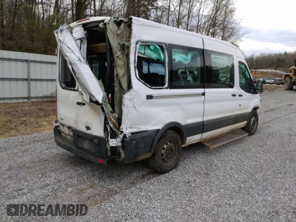 2016 Ford Transit z VIN 1FDZX2CG3GKB41341, wystawiony jako Copart lot #50385075 z przebiegiem 252 009 mil mil oraz Szkoda całkowita • Salvage title. Historia ofert i sprzedaży dostępna na DreamBid. Obrazek 3.