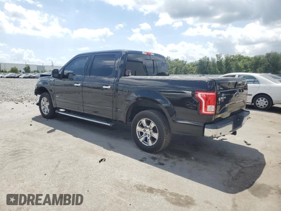 2015 Ford F-150 XL with VIN 1FTEW1CP0FFC58687, listed as a Copart auction lot 55101825 with 107,942 mi miles and Salvage Title. Bid and sale history available at DreamBid. Image 2.