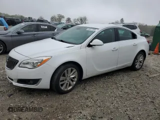 2016 Buick Regal Premium I z VIN 2G4GR5EX7G9175980, wystawiony jako Copart lot #55817555 z przebiegiem 133 204 mil mil oraz Szkoda całkowita • Salvage title. Historia ofert i sprzedaży dostępna na DreamBid. Obrazek 1.