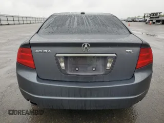 2006 Acura TL with VIN 19UUA662X6A002417, listed as a Copart auction lot 47886195 with 184,699 mi miles and Salvage Title. Bid and sale history available at carsss.com. Image 6.