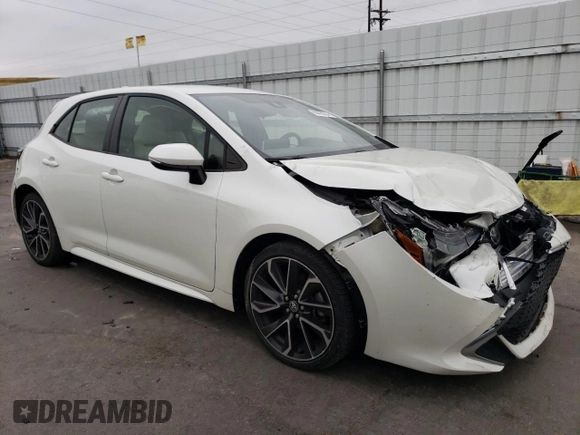 2019 Toyota Corolla Hatchback SE with VIN JTNK4RBE5K3008330, listed as a Copart auction lot 66805054 with 73,858 mi miles and Non Repairable. Bid and sale history available at carsss.com. Image 4.