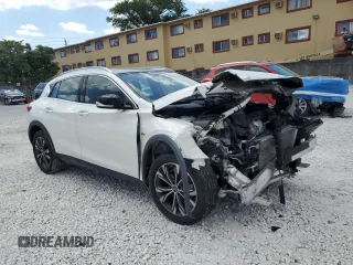 2019 Infiniti QX30 Luxe z VIN SJKCH5CR7KA009141, wystawiony jako Copart lot #53540655 z przebiegiem 47 398 mil mil oraz Nie do naprawy. Historia ofert i sprzedaży dostępna na DreamBid. Obrazek 4.
