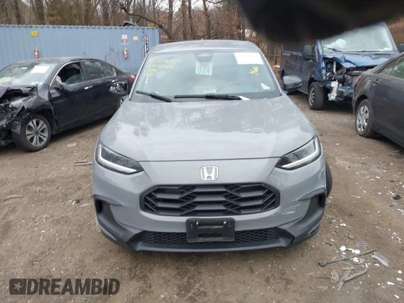 2024 Honda HR-V Sport with VIN 3CZRZ2H55RM754928, listed as a IAAI auction lot 41276974 with 41,237 mi miles and . Bid and sale history available at DreamBid. Image 12.