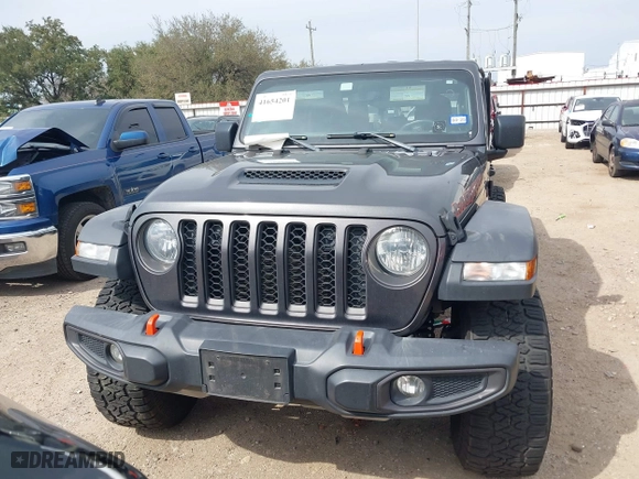 2022 Jeep Gladiator Mojave with VIN 1C6JJTEG5NL125968, listed as a IAAI auction lot 41654201 with 76,294 mi miles. Bid and sale history available at carsss.com. Image 13.