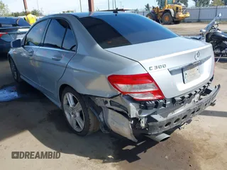 2010 Mercedes-Benz C-Class C 300 Sport with VIN WDDGF5EB8AR126145, listed as a IAAI auction lot 41828587 with 157,775 mi miles. Bid and sale history available at carsss.com. Image 3.