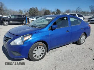 2017 Nissan Versa S Plus z VIN 3N1CN7AP4HL826435, wystawiony jako Copart lot #47393955 z przebiegiem 140 020 mil mil oraz Szkoda całkowita • Salvage title. Historia ofert i sprzedaży dostępna na DreamBid. Obrazek 1.