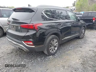 2019 Hyundai Santa Fe SEL with VIN 5NMS33AD0KH085380, listed as a IAAI auction lot 41970730 with 174,126 mi miles and . Bid and sale history available at DreamBid. Image 4.