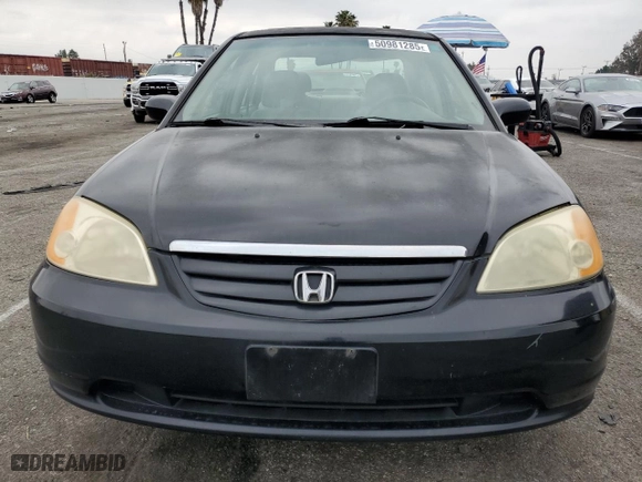 2003 Honda Civic EX with VIN 2HGES26753H579388, listed as a Copart auction lot 50981285 with 139,544 mi miles and Salvage Title. Bid and sale history available at carsss.com. Image 5.