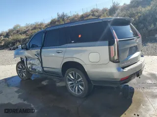 2023 Cadillac Escalade 4WD Sport with VIN 1GYS4FKL1PR195338, listed as a Copart auction lot 71049314 with 0 mi miles and Salvage Title. Bid and sale history available at carsss.com. Image 2.