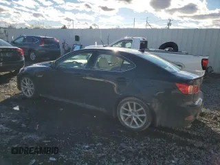 2011 Lexus IS 350 with VIN JTHCE5C21B5000537, listed as a Copart auction lot 87040664 with 200,397 mi miles and Salvage title. Bid and sale history available at DreamBid. Image 2.