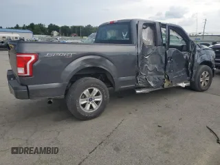 2015 Ford F-150 XLT with VIN 1FTEX1EP0FFC25604, listed as a Copart auction lot 64160025 with 85,106 mi miles and Salvage title. Bid and sale history available at DreamBid. Image 3.