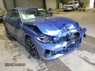 2024 BMW i4 M50 z VIN WBY33AW09RFR93637, wystawiony jako Copart lot #45842555 z przebiegiem 7 691 mil mil oraz Szkoda całkowita • Salvage title. Historia ofert i sprzedaży dostępna na DreamBid. Obrazek 10.