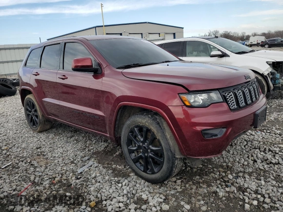 2018 Jeep Grand Cherokee Laredo E with VIN 1C4RJFAG6JC215692, listed as a Copart auction lot 46873295 with 79,396 mi miles and Salvage Title. Bid and sale history available at DreamBid. Image 4.