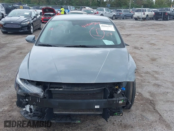 2021 Hyundai Elantra SEL with VIN KMHLM4AG6MU212660, listed as a IAAI auction lot 40806363 with 32,208 mi miles. Bid and sale history available at carsss.com. Image 12.