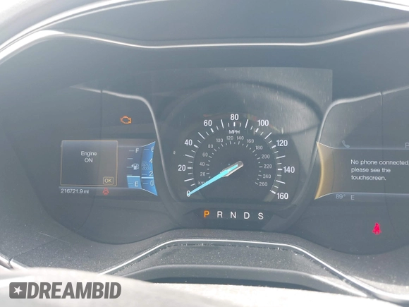 2013 Ford Fusion SE with VIN 3FA6P0H70DR370044, listed as a IAAI auction lot 42191636 with 216,721 mi miles. Bid and sale history available at carsss.com. Image 7.