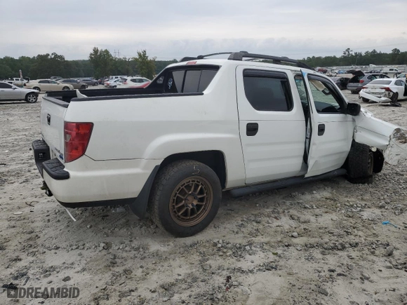 2010 Honda Ridgeline RT with VIN 5FPYK1F27AB008053, listed as a Copart auction lot 71348134 with 167,498 mi miles and Salvage Title. Bid and sale history available at carsss.com. Image 3.