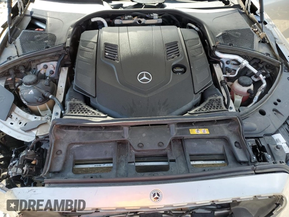 2021 Mercedes-Benz S 580 with VIN W1K6G7GB3MA056414, listed as a Copart auction lot 47523345 with Not Provided miles and Salvage Title. Bid and sale history available at DreamBid. Image 11.