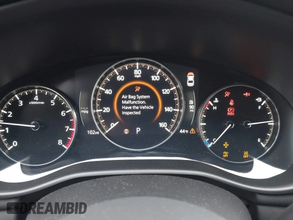 2025 Mazda 3 S Carbon Edition with VIN JM1BPBCM4S1760993, listed as a IAAI auction lot 41446098 with 102 mi miles and . Bid and sale history available at DreamBid. Image 7.