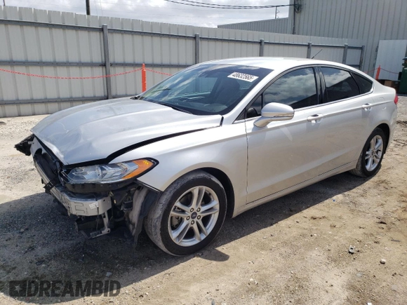 2018 Ford Fusion SE with VIN 3FA6P0H76JR273510, listed as a Copart auction lot 48632565 with 118,761 mi miles and Salvage Title. Bid and sale history available at carsss.com. Image 1.